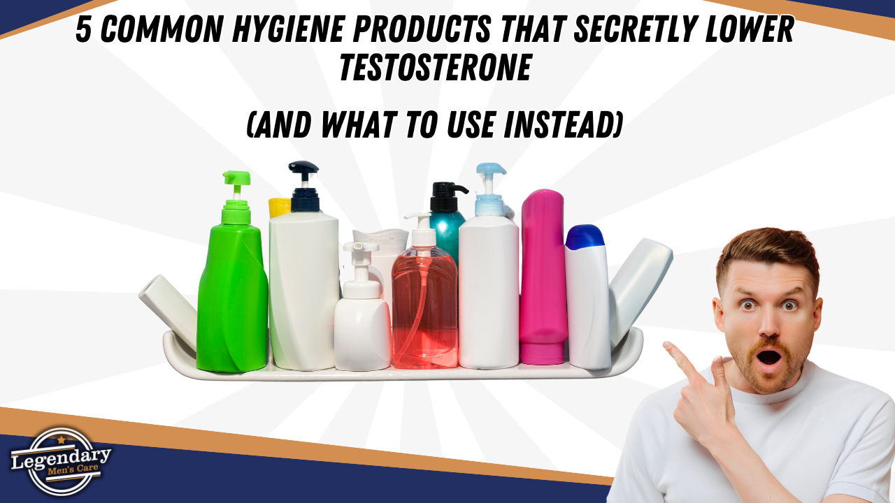 5 Common Hygiene Products That Secretly Lower Testosterone (And What to Use Instead)