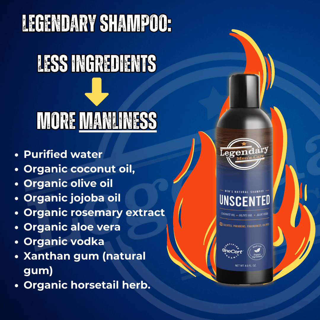 Our shampoo contains only 9 ingredients. How often do you find that?