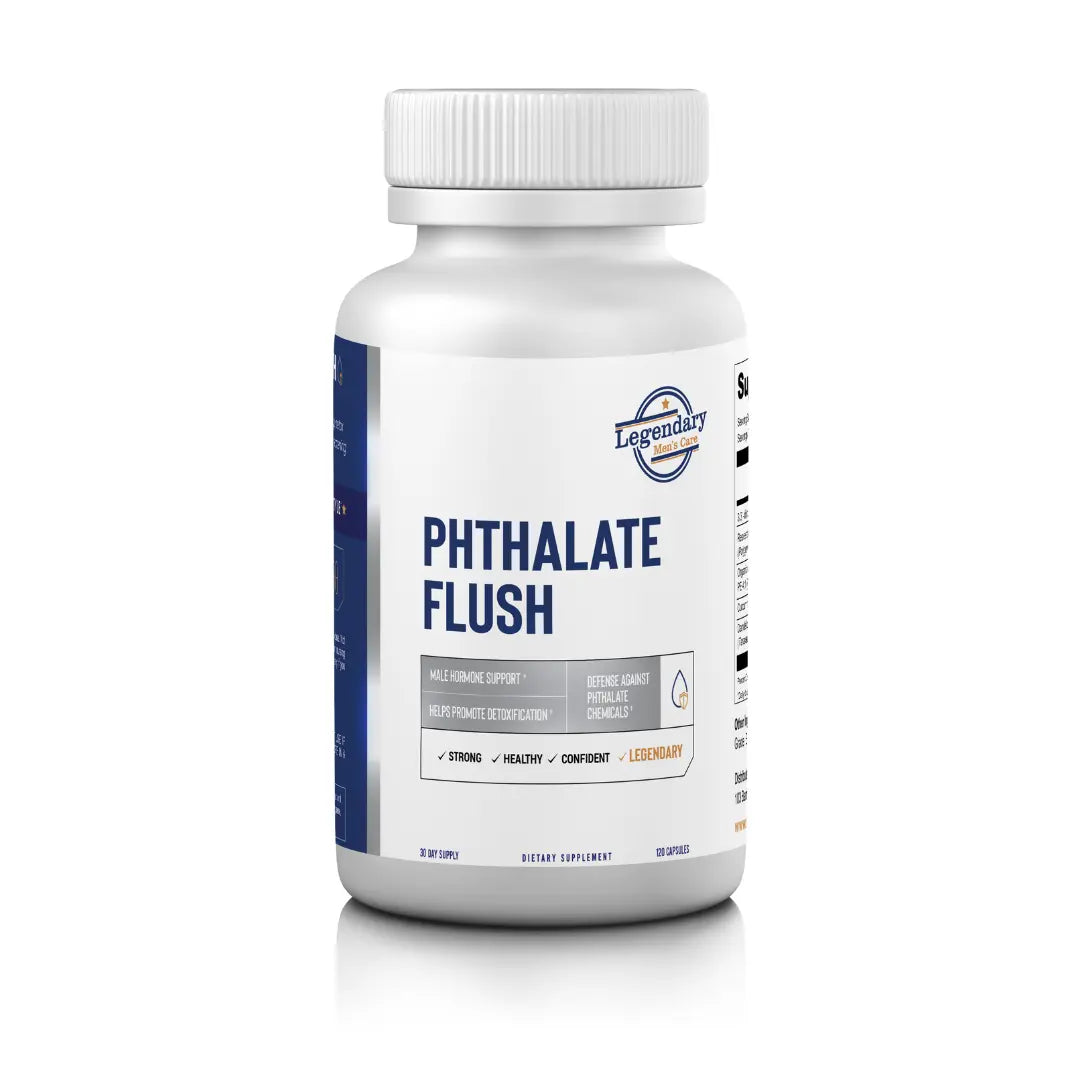 PHTHALATE FLUSH - HELP DETOX YOUR BODY FROM “EVERYDAY” MANHOOD-KILLING CHEMICALS